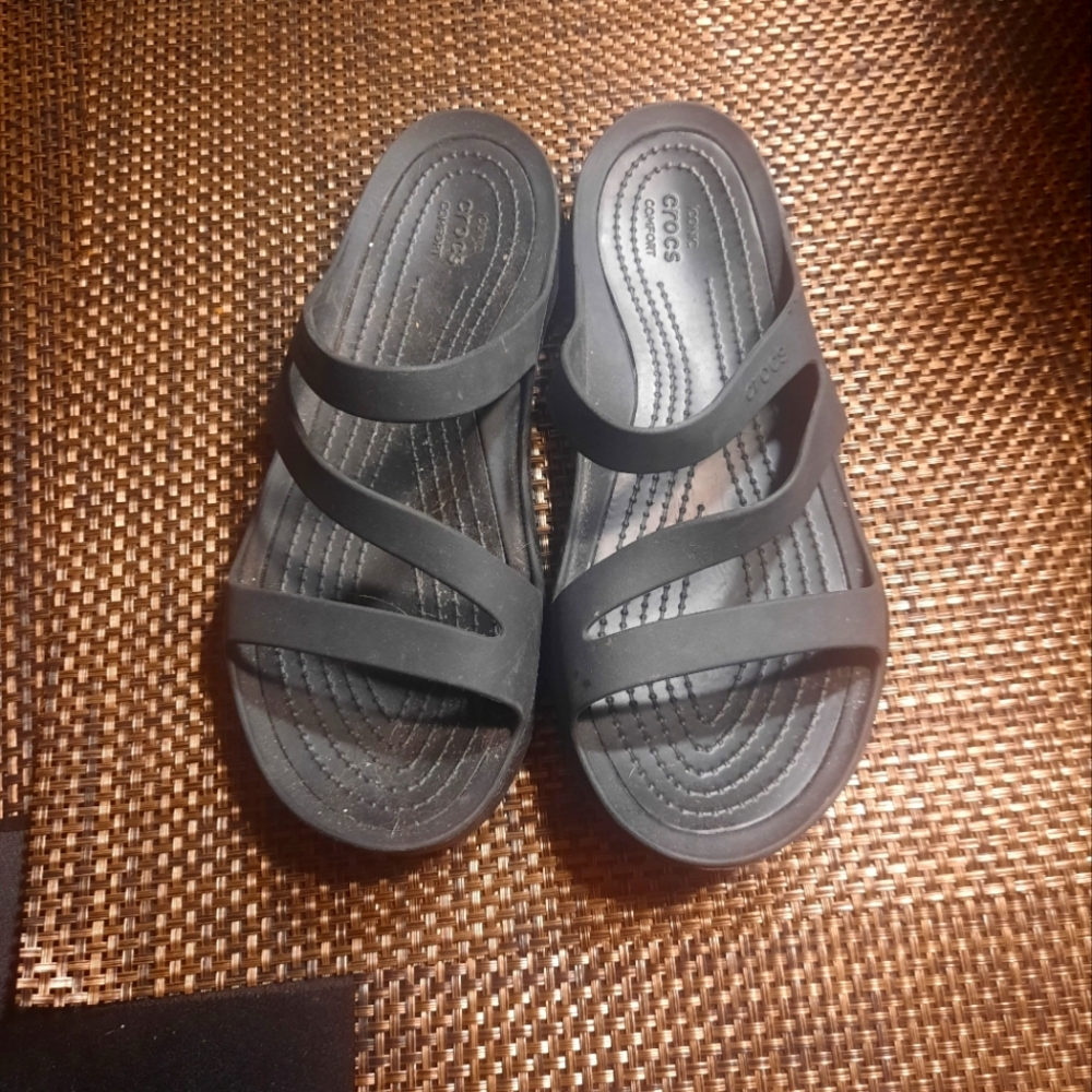 Croc sandals